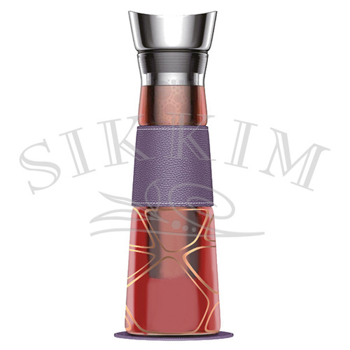 Karafka Szklana JM z zaparzaczem `Copper` 1250ml